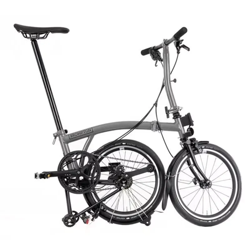 Brompton P Line S4L - Storm Grey-3
